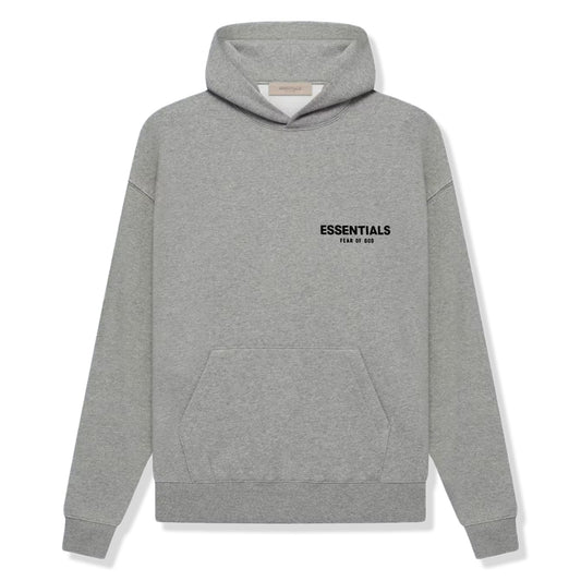 Fear of God Essentials Hoodie Dark Oatmeal SS22