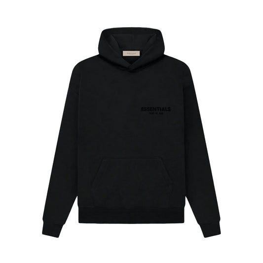 Fear of God Essentials Hoodie Stretch Limo Black