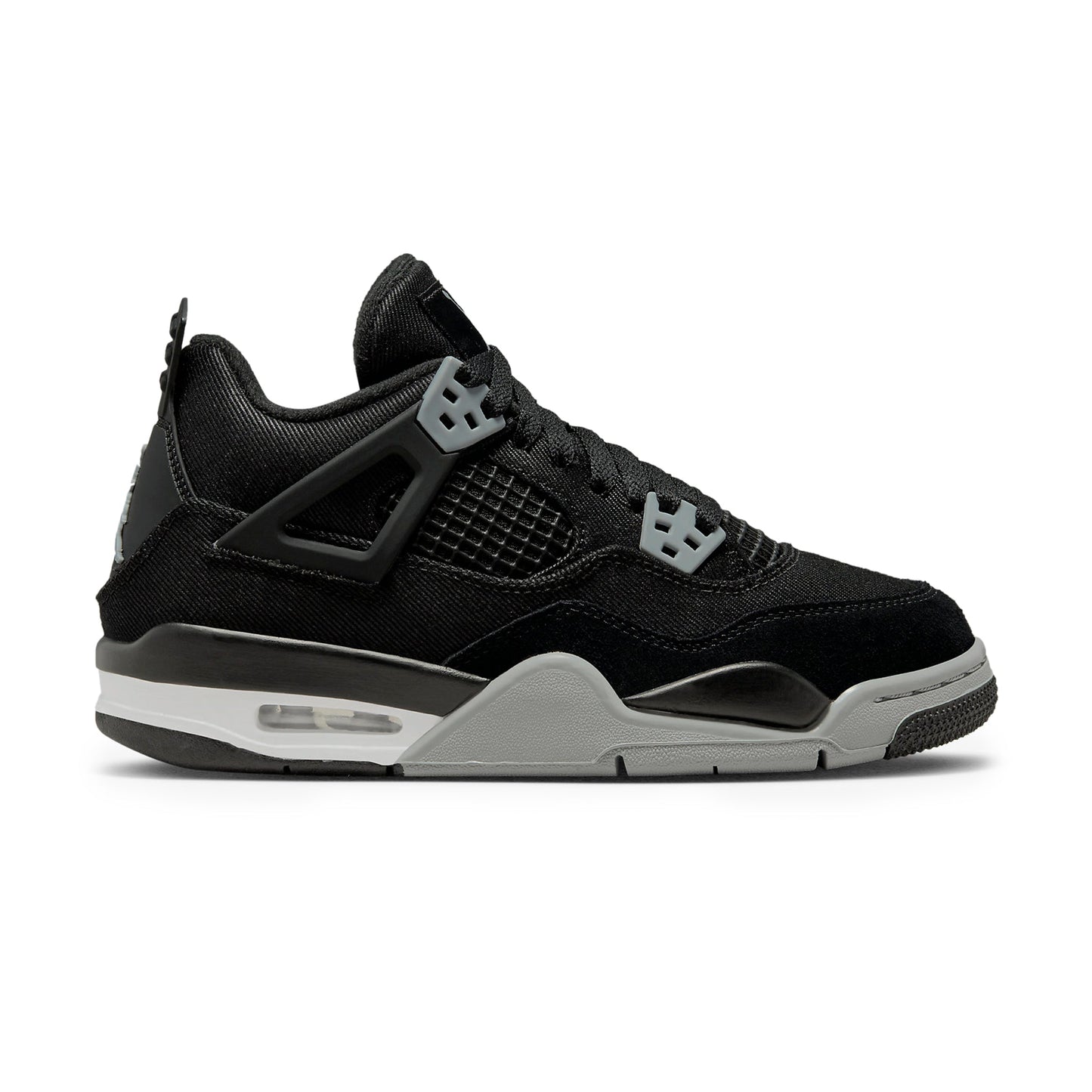 Jordan 4 Black Canvas GS