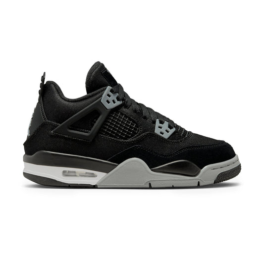 Jordan 4 Black Canvas GS
